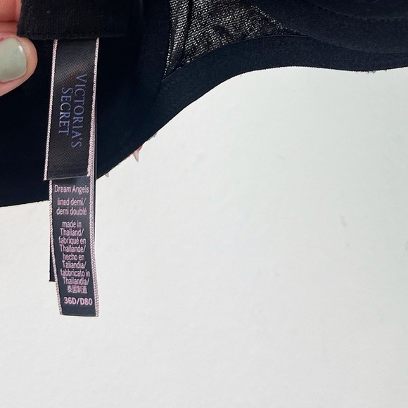 Victoria’s Secret Dream Angels Lined Demi w/ Floral Appliqués - Picture 3 of 4